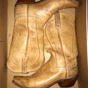 Lucchese Amberle Cowgirl Boots 7.5